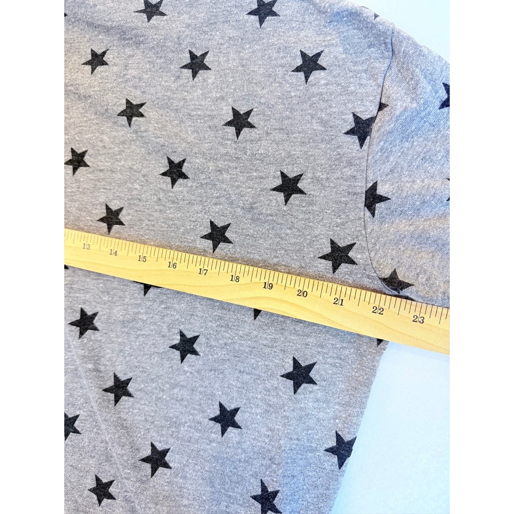 Alternative Apparel Florida Gators Tee Women Large Gray Star Print Cropped Top - Picture 6 of 8